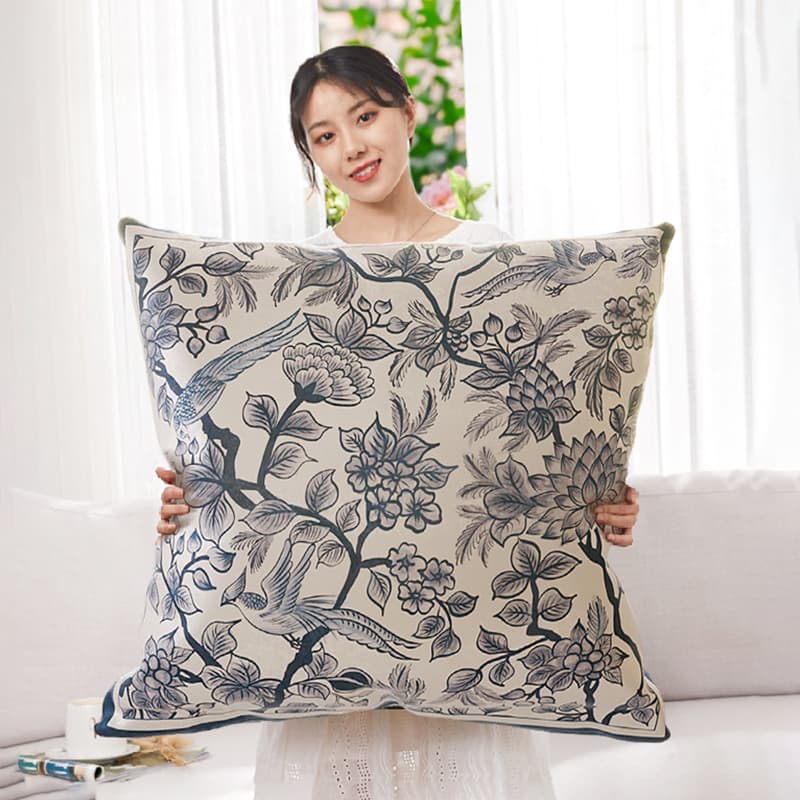 ソファクッション 麗花蝶紋 ソファ・フロアクッション