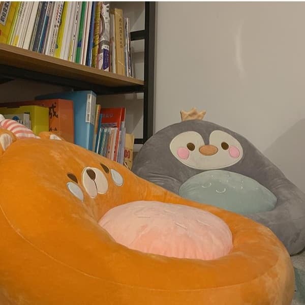 もちもちくまさんビーズソファクッション