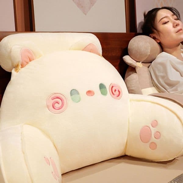 ソファクッション ねこまくら 腰楽クッション