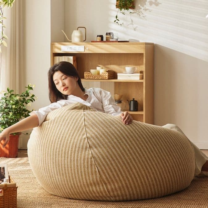 ソファクッション やすらぎのしずく ビーンズクッション