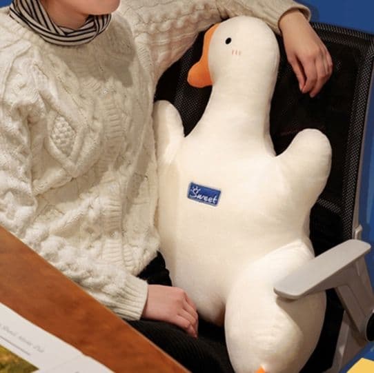 ソファクッション ふんわりアヒルインテリアソファクッション