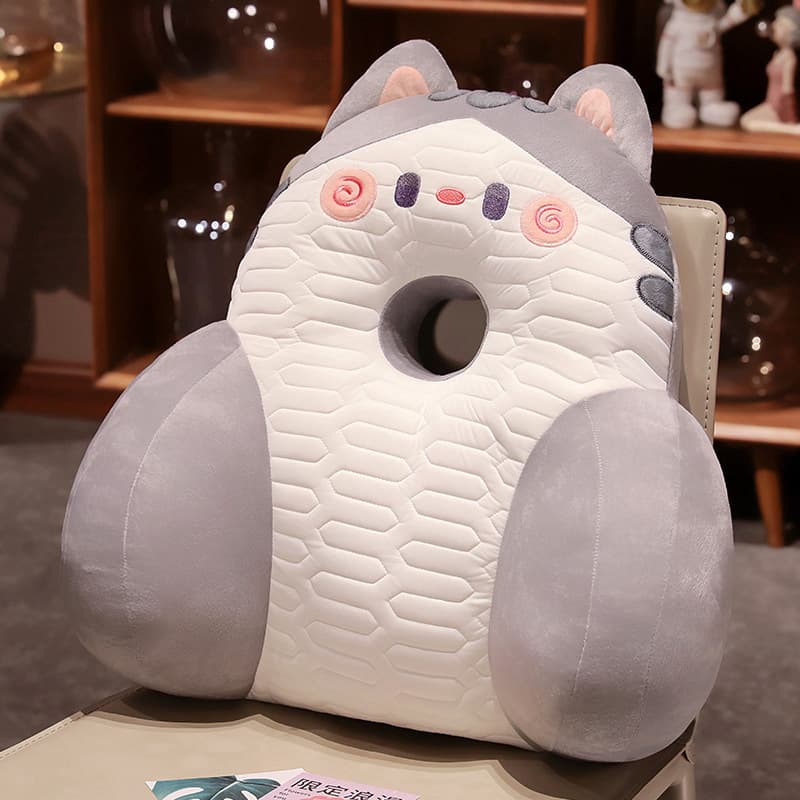 ソファクッション もちもちウサギ型ビッグクッション
