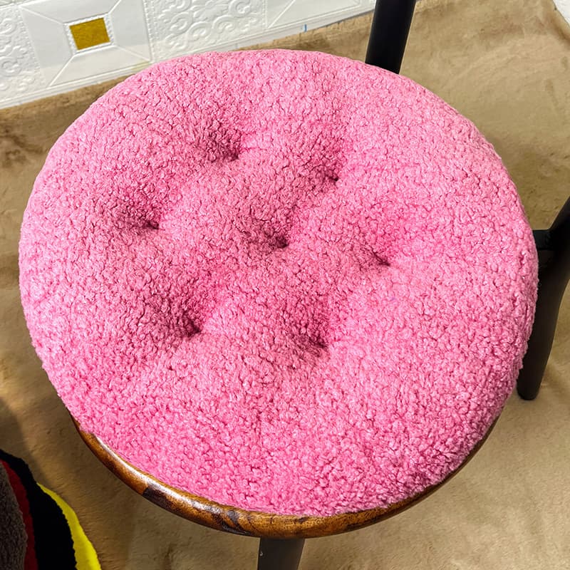 ソファクッション もこもこ円形座りごこち クッション