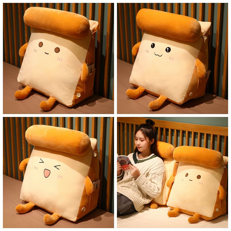ソファクッション 食パン人形特大ぬいぐるみソファクッション