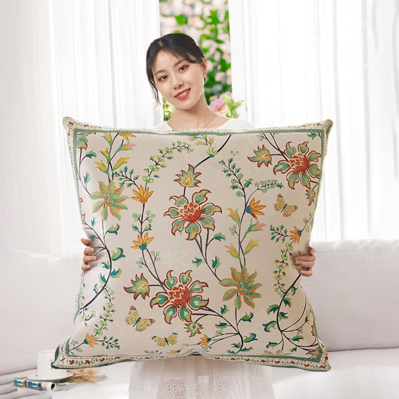 ソファクッション 麗花蝶紋 ソファ・フロアクッション